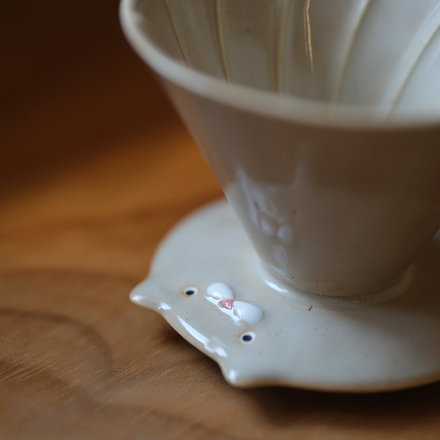 Meow Meow Coffee Dripper - Latte