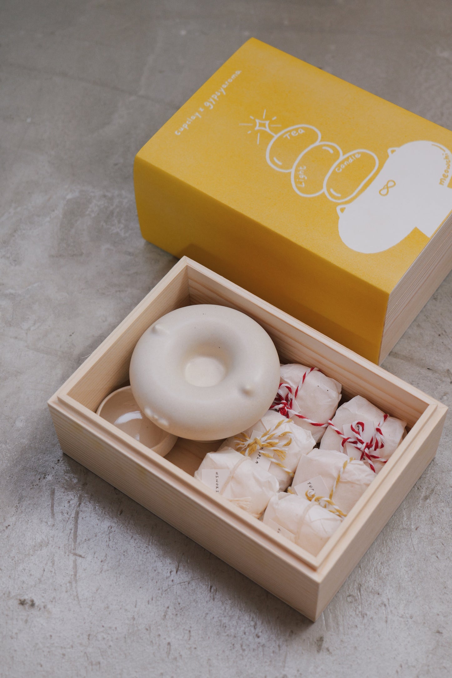 Meowchi Tealight Candle Set