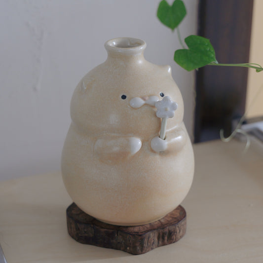 Meowy Vase with Flower/Star/Heart