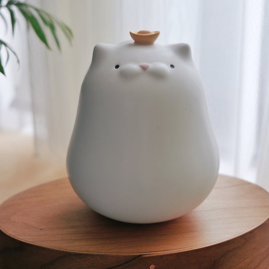 Meowy Saving Jar - Gold