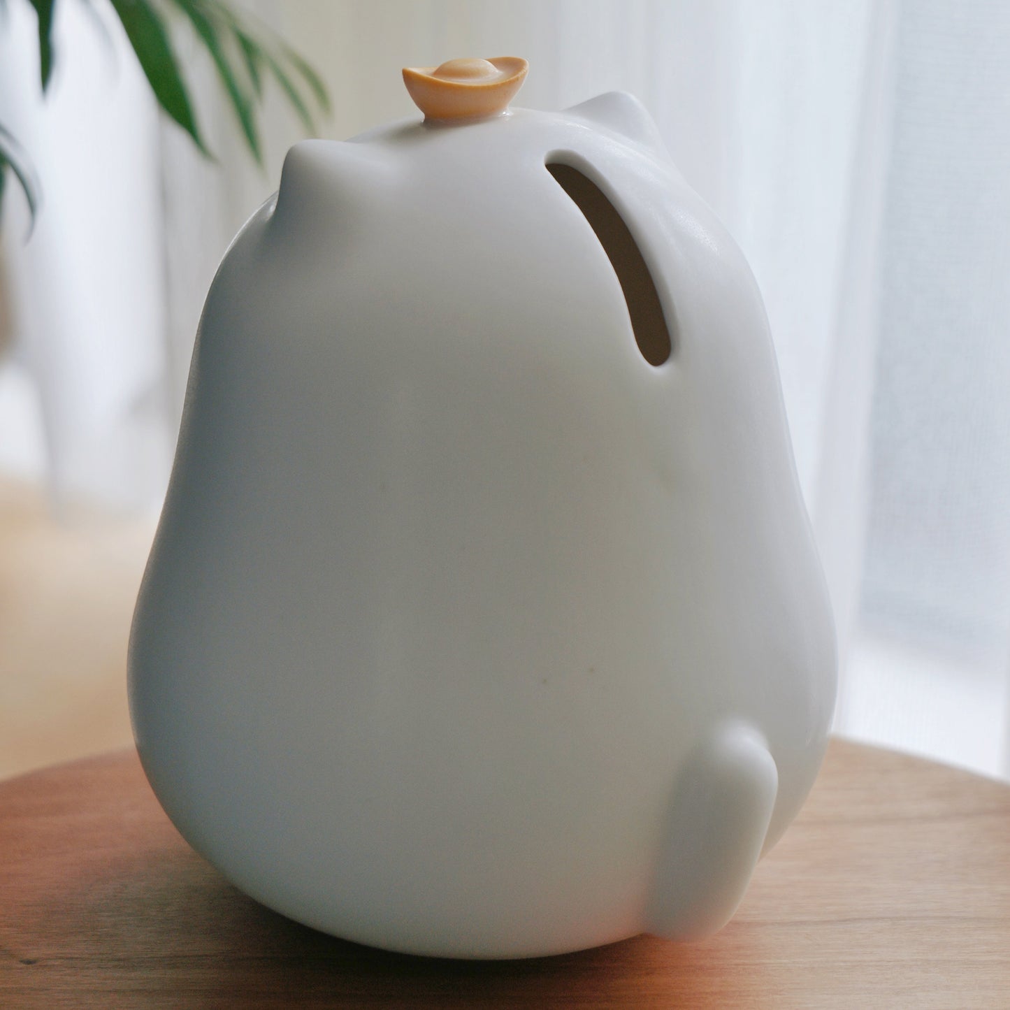 Meowy Saving Jar - Gold