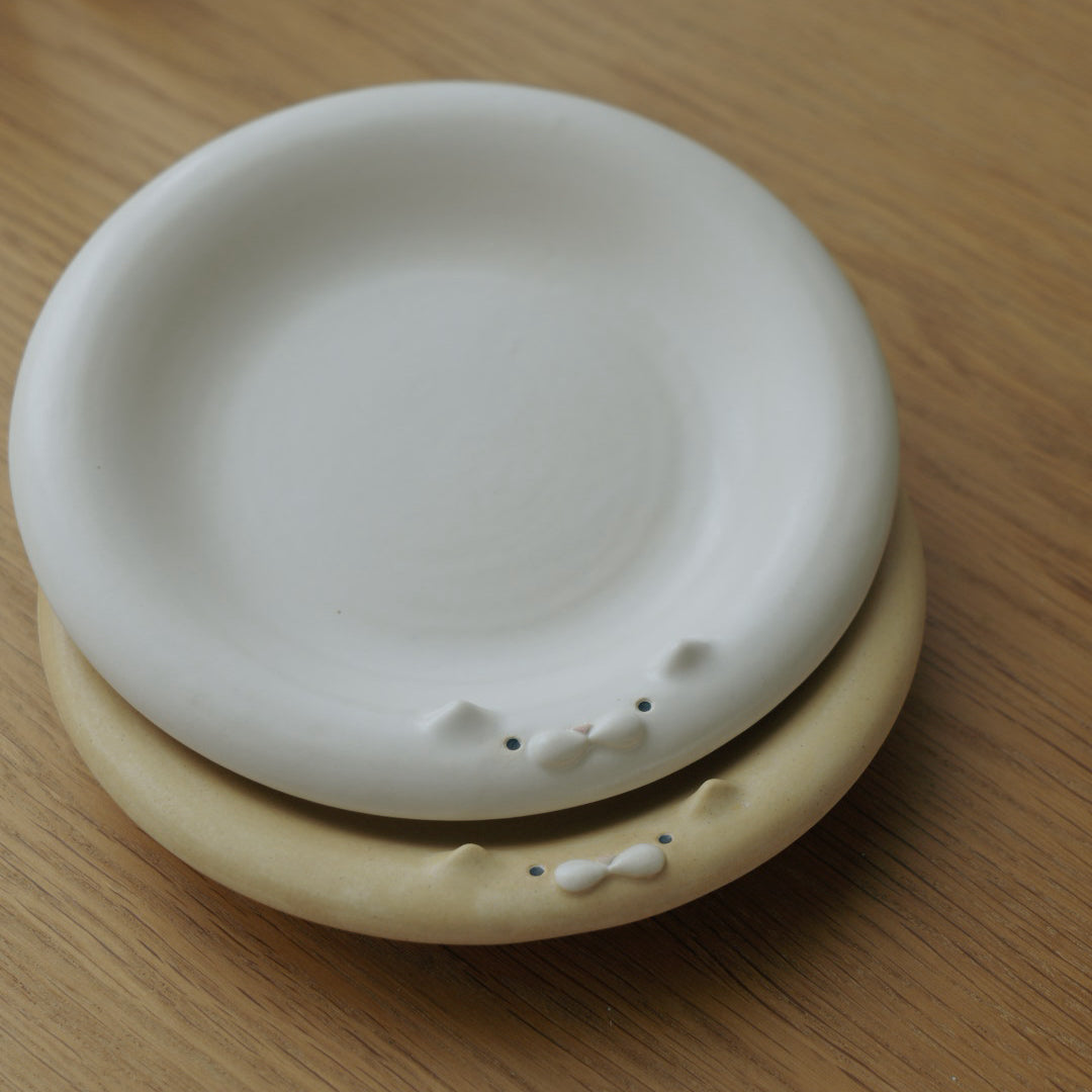 Meow Meow Round Plate