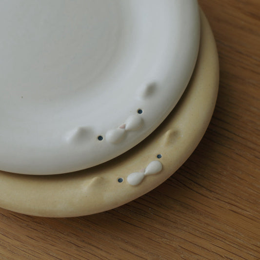Meow Meow Round Plate
